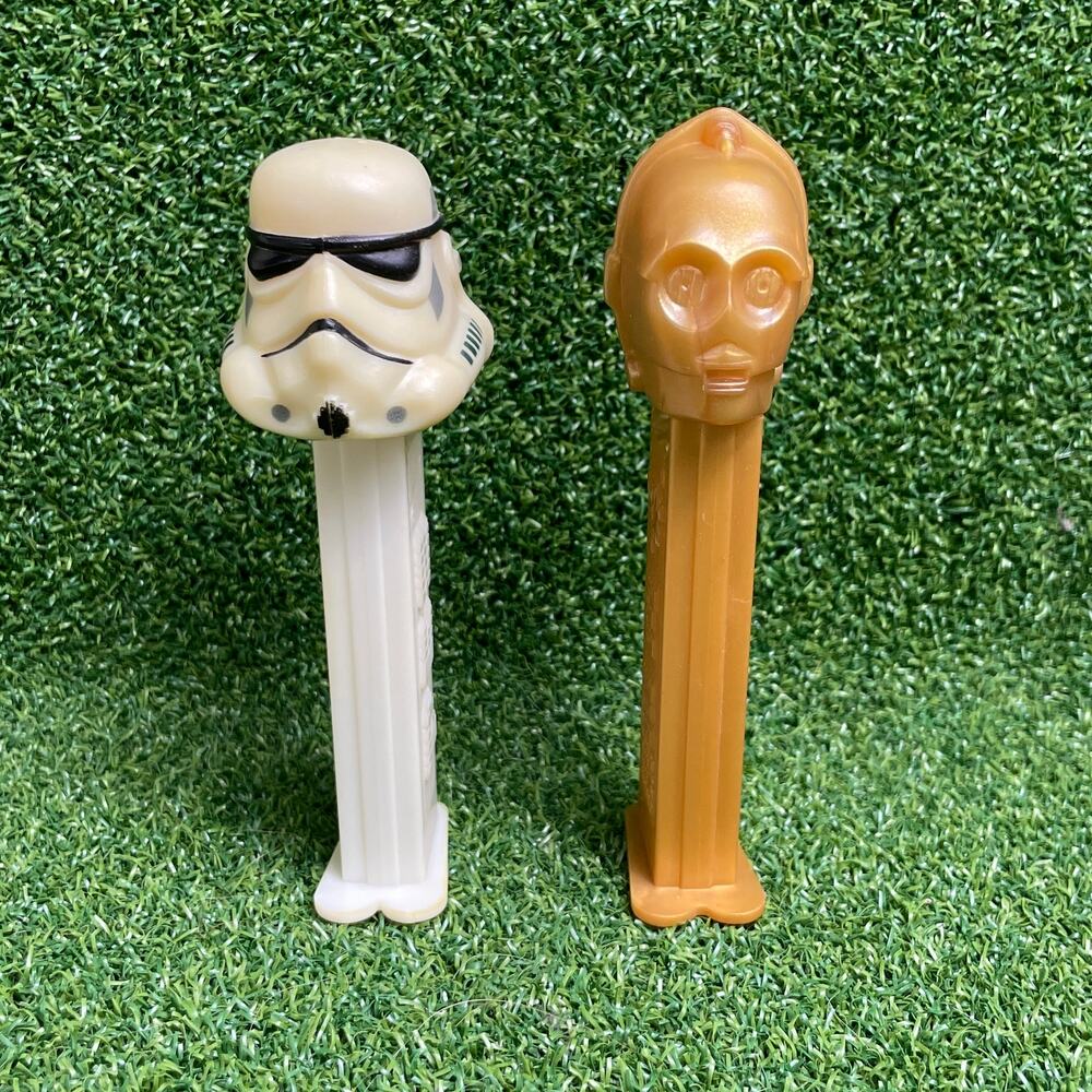 PEZ Star Wars Candy Dispensers Stormtrooper and C-3PO